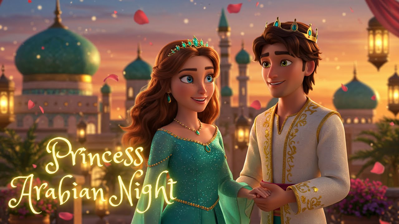 The Arabian Princess’s Secret Wish | A Magical Animated Love Story