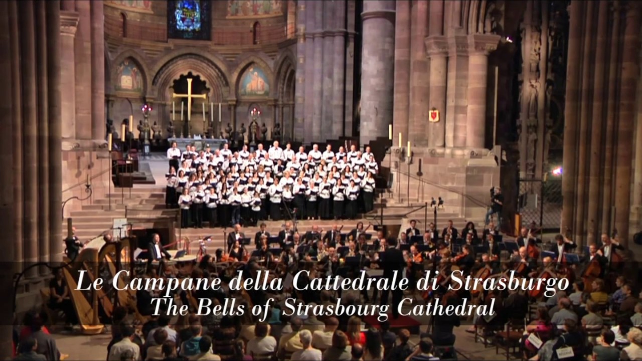 Liszt, The Bells of Strasbourg Cathedral - for the very first time in the Strasbourg Cathedral, HD