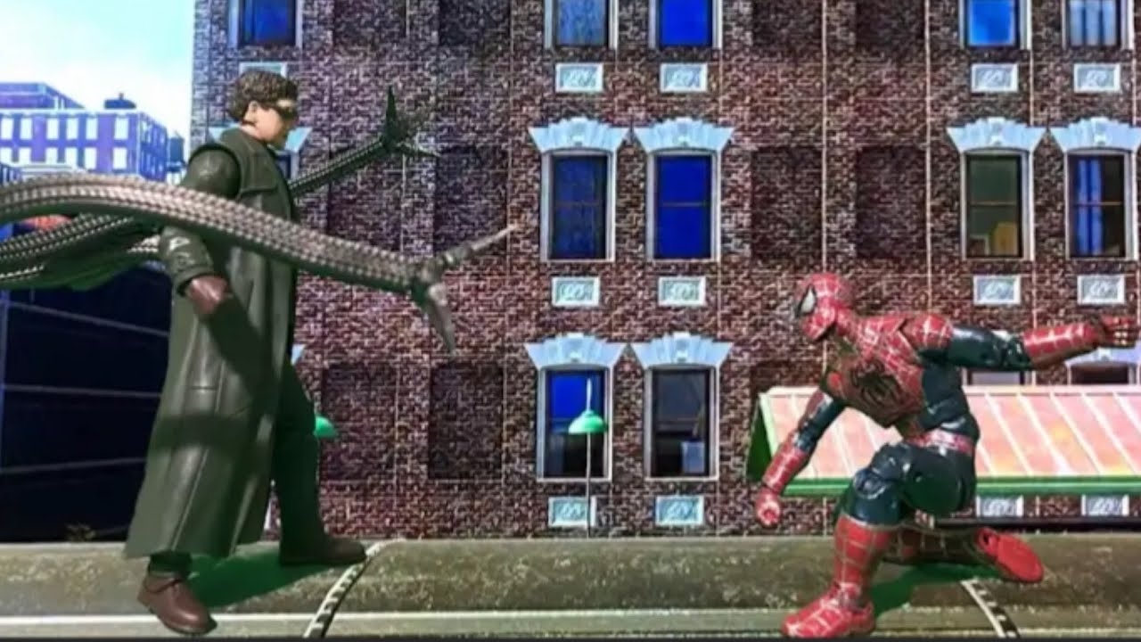 Spider-Man 2 [spider-Man vs Doc Ock ￼] stop Motion