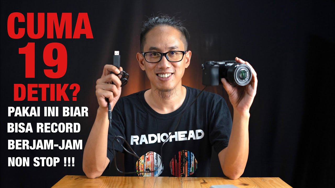 Review DC coupler Sony a6000 series - Tidak perlu takut kehabisan baterai lagi !!!