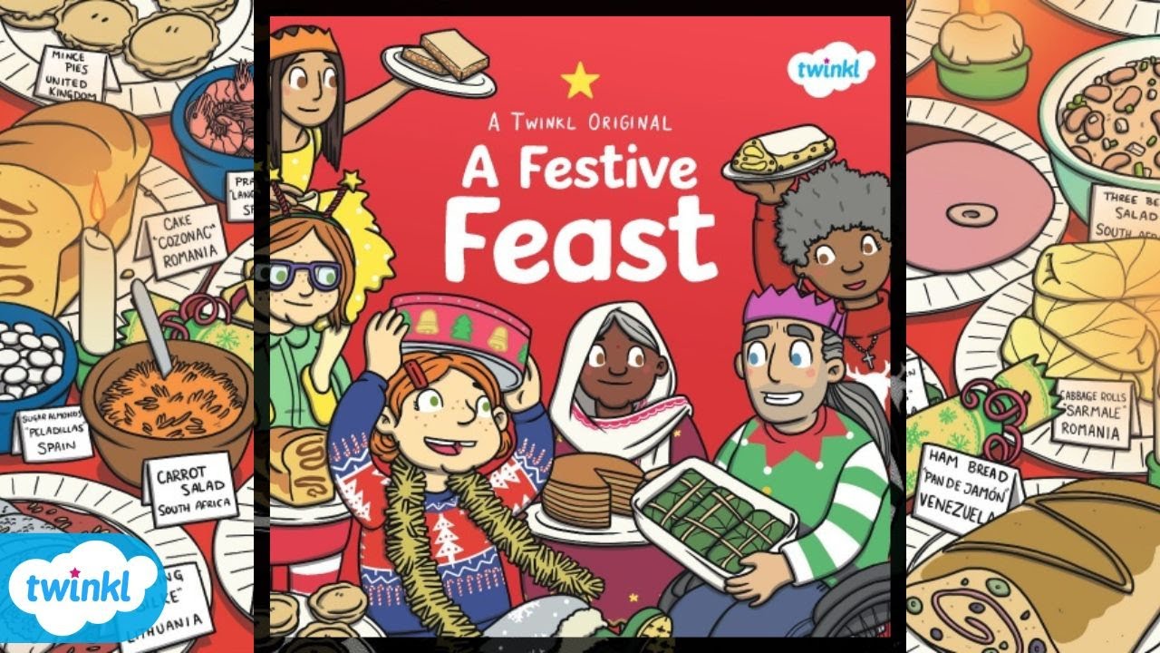 Twinkl Originals | A Festive Feast | Christmas Read Along (Ages 5-7)
