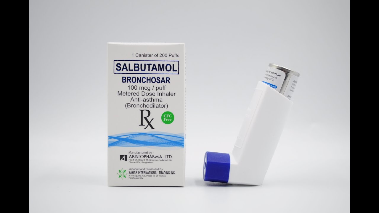 Pharmacology of Salbutamol (Albuterol, Airomir); Mechanism of action, Pharmacokinetics, Uses, Effect