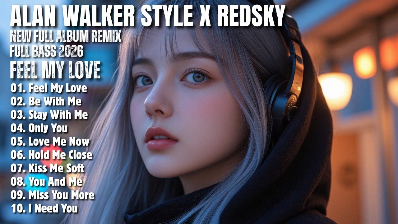 ALAN WALKER STYLE X REDSKY || FEEL MY LOVE || NEW FULL ALBUM 2026