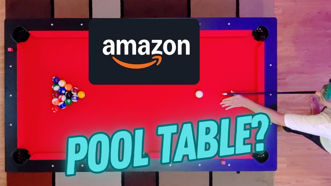 I Bought The Cheapest & Best Quality Pool Table on Amazon and it's PERFECT! | Man Cave Madness!