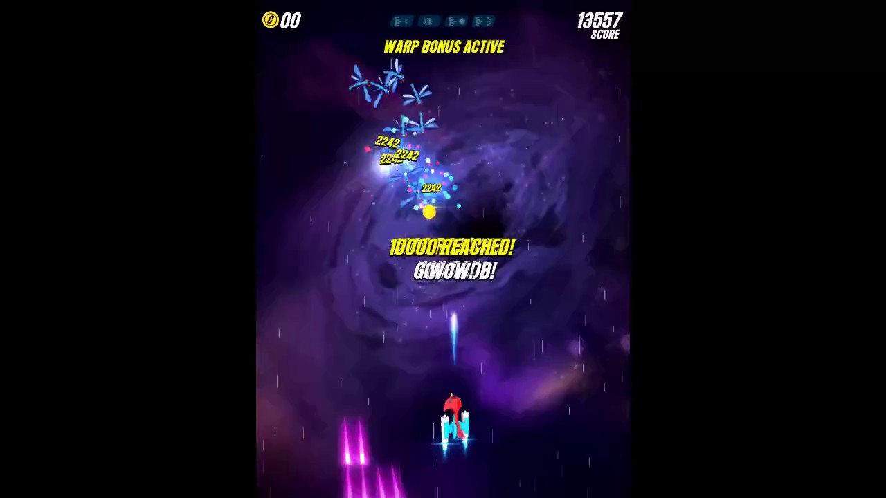 Galaga Wars (iOS) 24,810,276 High Score 60p