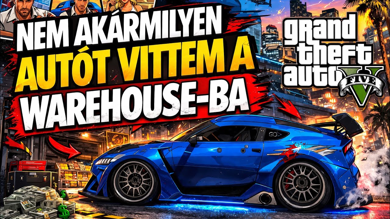 NEM AKÁRMIYEN AUTÓT VITTEM A WAREHOUSE-BA!😱THIS CAR WAS INSANE! I TOOK IT TO THE WAREHOUSE!😱#gaming 