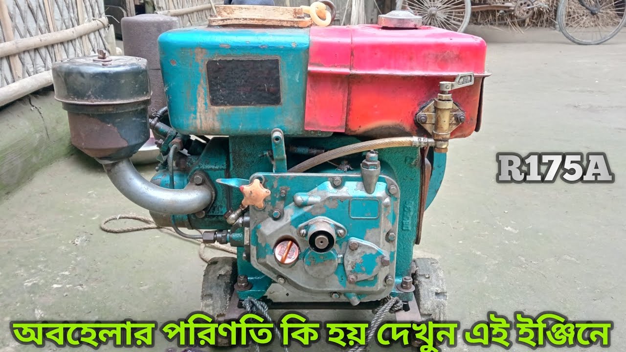 Restoration of old R175A diesel engine | Restore and repair old 4 hp China diesel engine