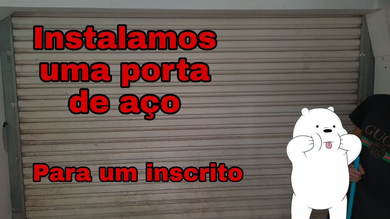 Porta de aço (Passo a Passo completo)