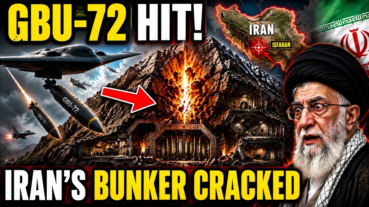GBU-72 Bunker Buster Explained: Did the U.S. Just Crack Iran's Underground Missile Fortress?