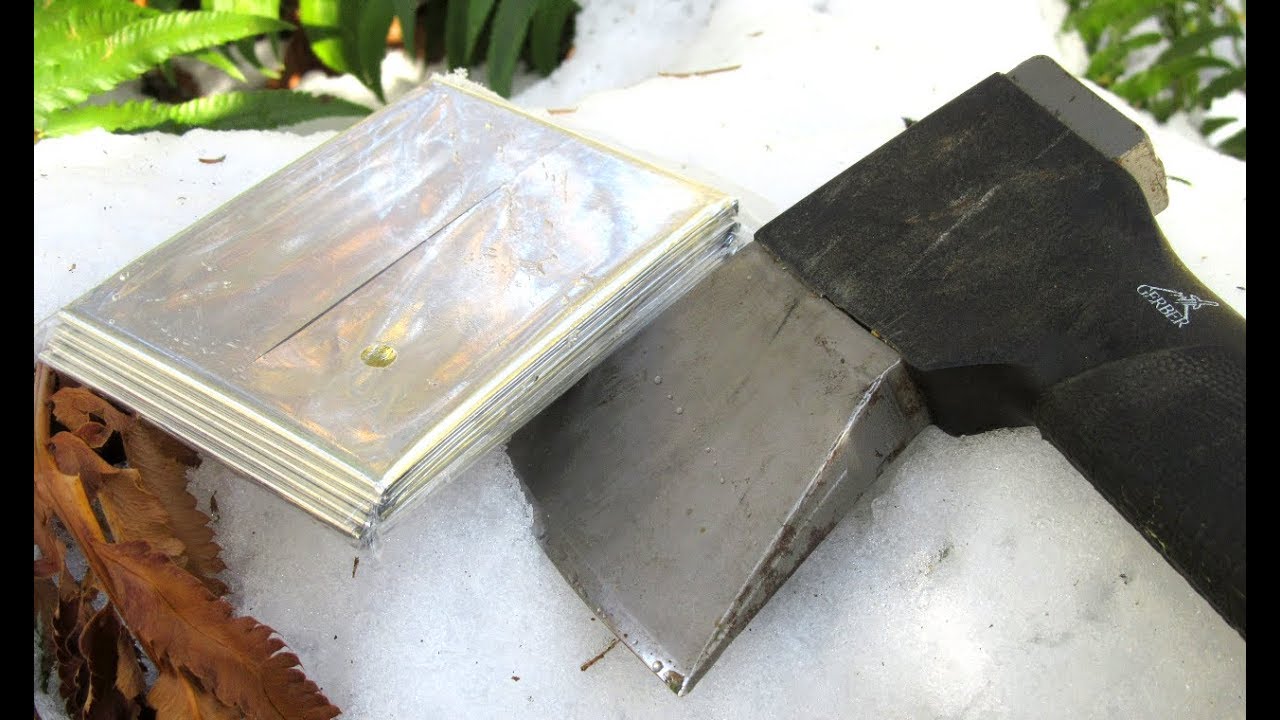 Fire with a Hatchet and a Mylar Blanket