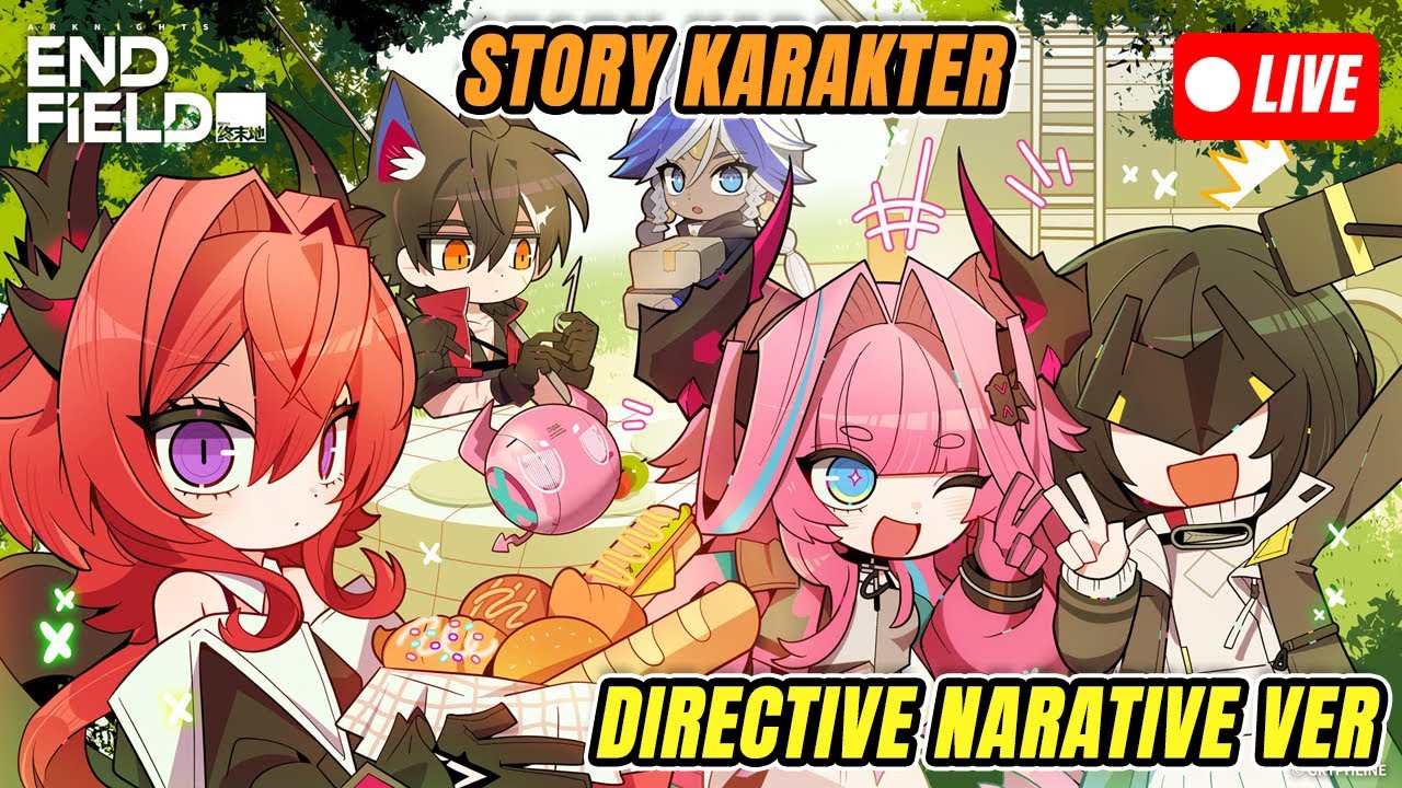 🔴Story Karakter | Zeroth Directive Version | Arknights Endfield ID #11