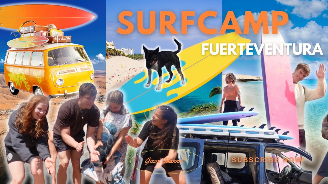 Surfcamp auf Fuerteventura🏄🏽‍♀️😎 Planet Surf 🌎☀️