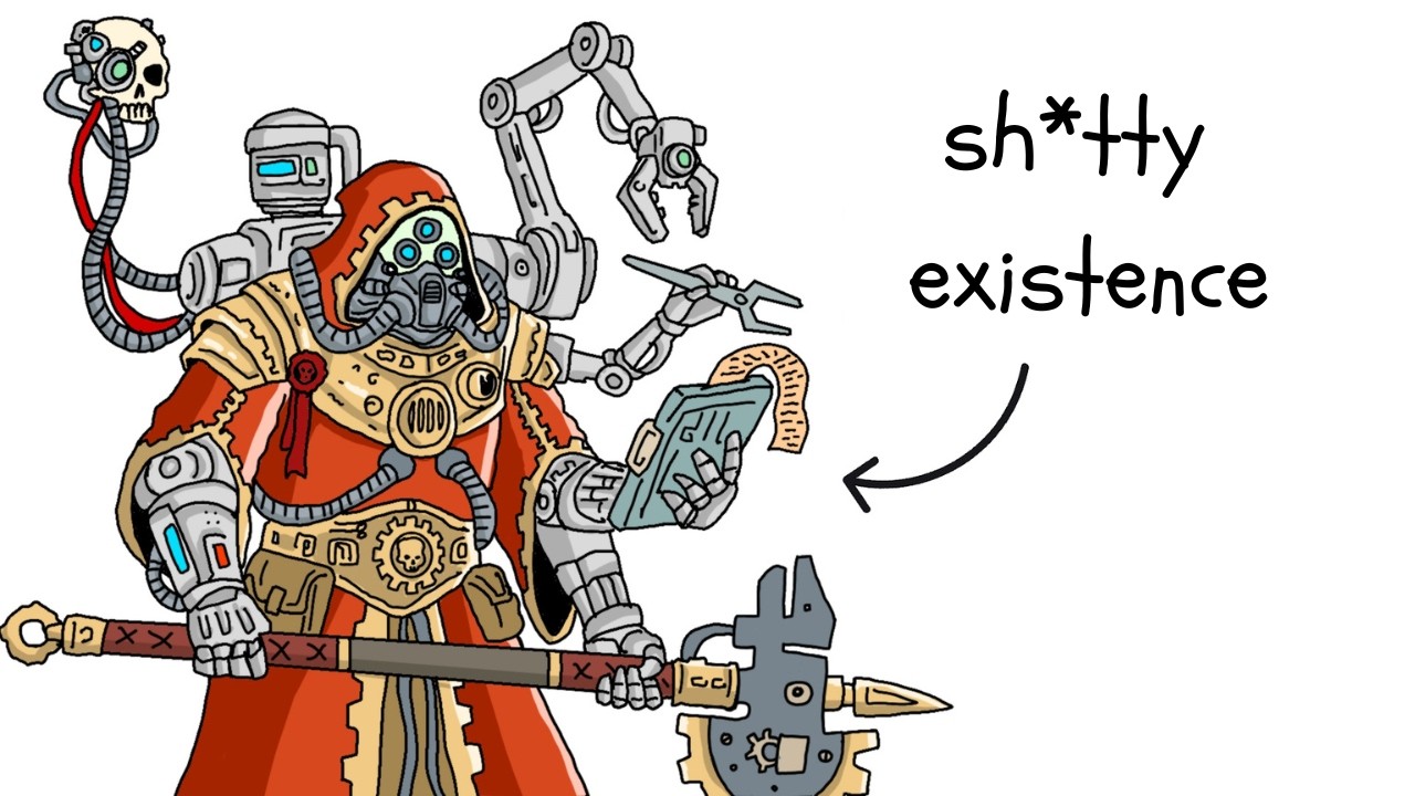 Your Life as a Tech Priest (Warhammer 40k)