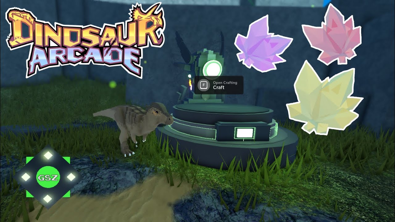 Guide to finding all Crystals in Dinosaur Arcade Beta!