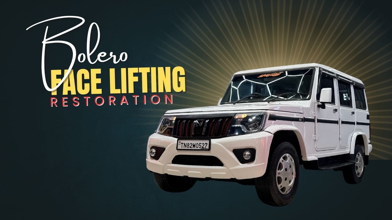 bolero face lift modification in coimbatore