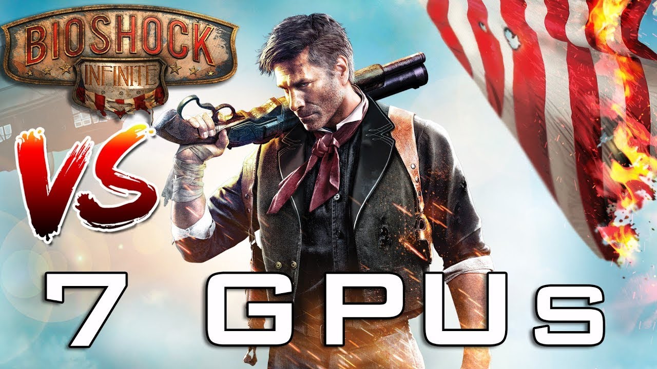 Bioshock Infinite vs 7 GPUs (RX 5700 XT, R9 290, R9 270X, GTX 950, GTX 750, HD 5870 & HD 5770)