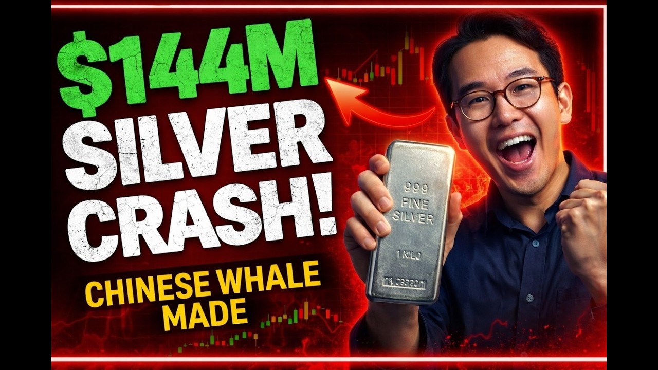Chinese Whale Makes $144 Million Shorting Silver Crash (2026 Shock Explained)