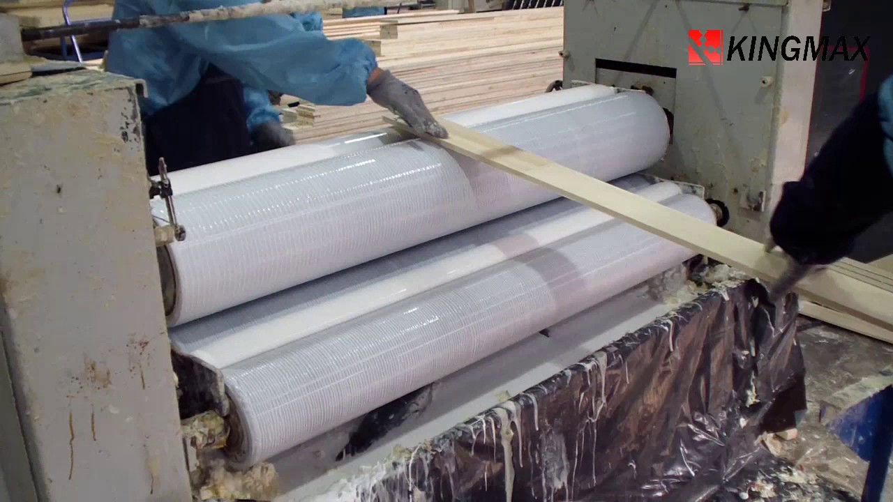 Double side glue spreader