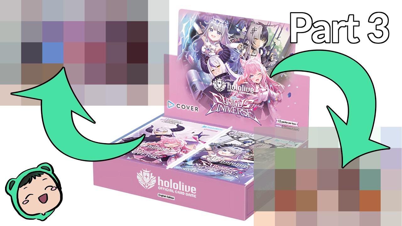 Unboxing a Hololive Curious Universe Booster Box! (Part 3)