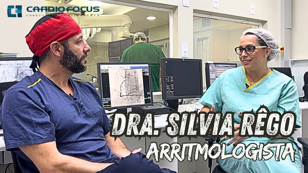 Como &eacute; Ser Arritmologista? Dr. Bruno Leire Entrevista Dra. Silvia R&ecirc;go  #arritmologia #cardiolog&iacute;a