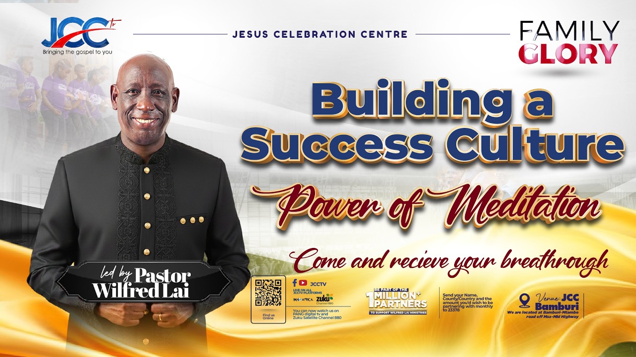 Pastor Wilfred Lai || Family Glory Service || Live from Jesus Celebrations Center Bamburi