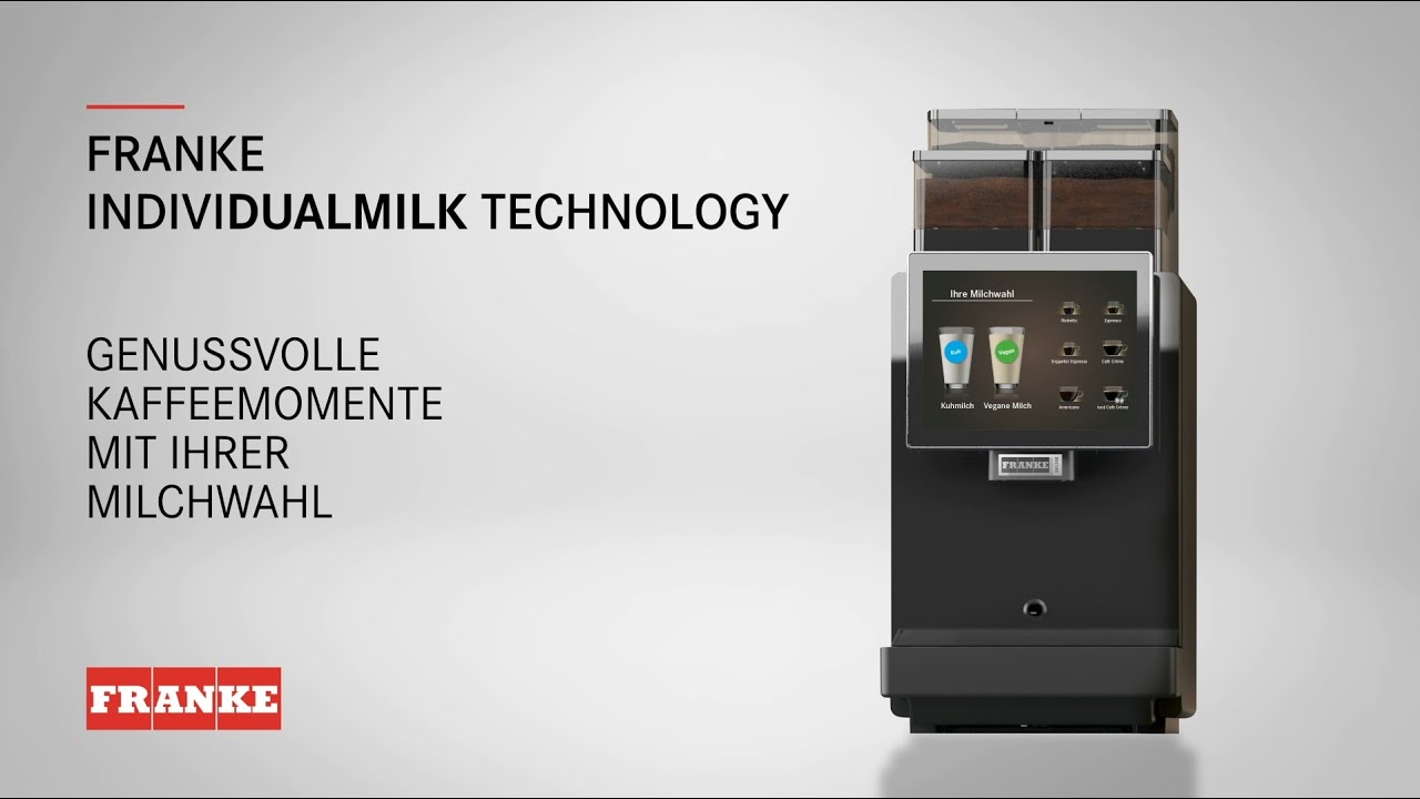 Franke IndividualMilk Technology - Erklärvideo