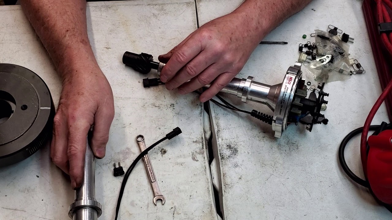 Dialing in your MSD distributor total timing advance