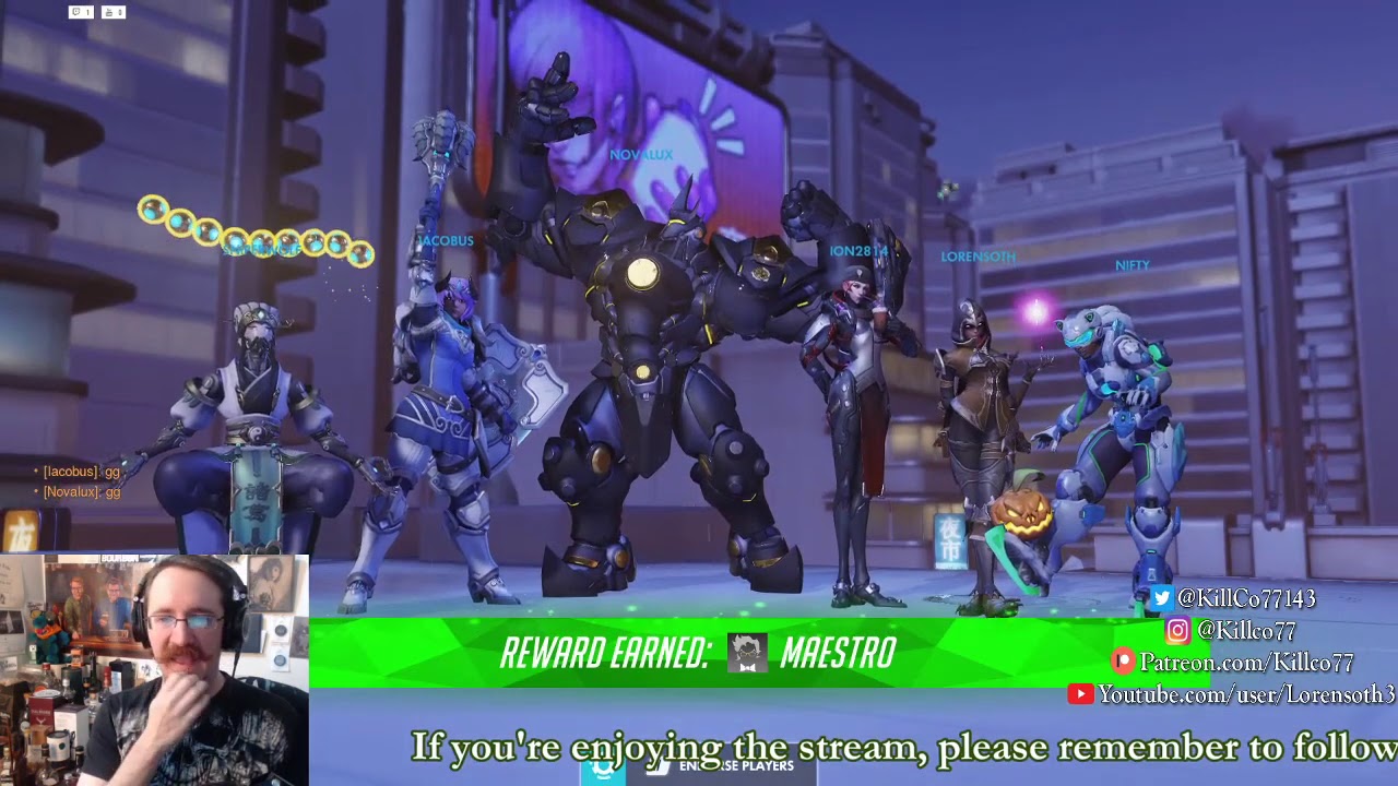 KillCo Overwatch on Twitch July 15 2020 Live Stream