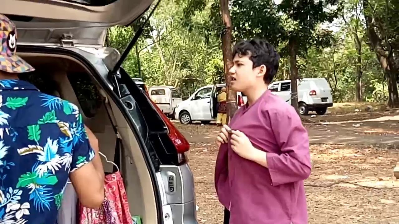 Ke isengan alwi di sela sela shooting