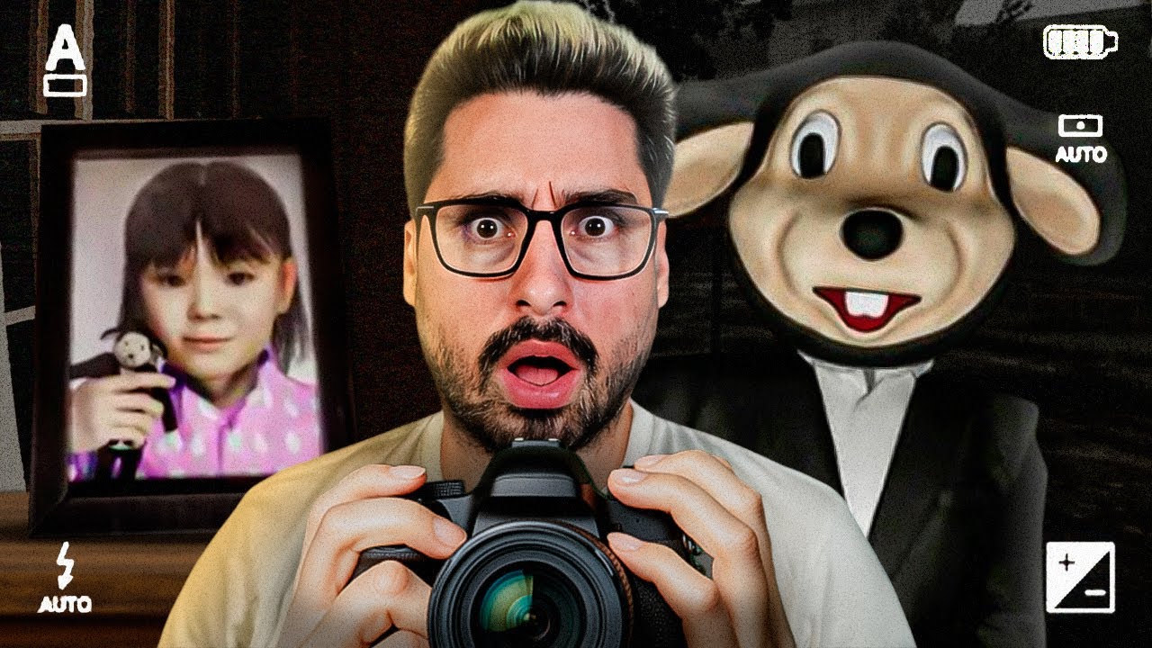 novo JOGO DE TERROR da CHILLA'S ART: CURSED DIGICAM! Nunca tire fotos em parques abandonados!