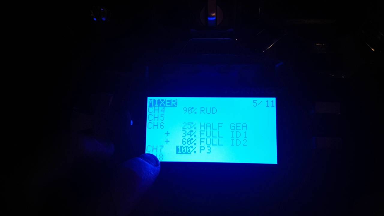 Poner 6 modos de vuelos en emisora turnigy 9xr o flysky x9
