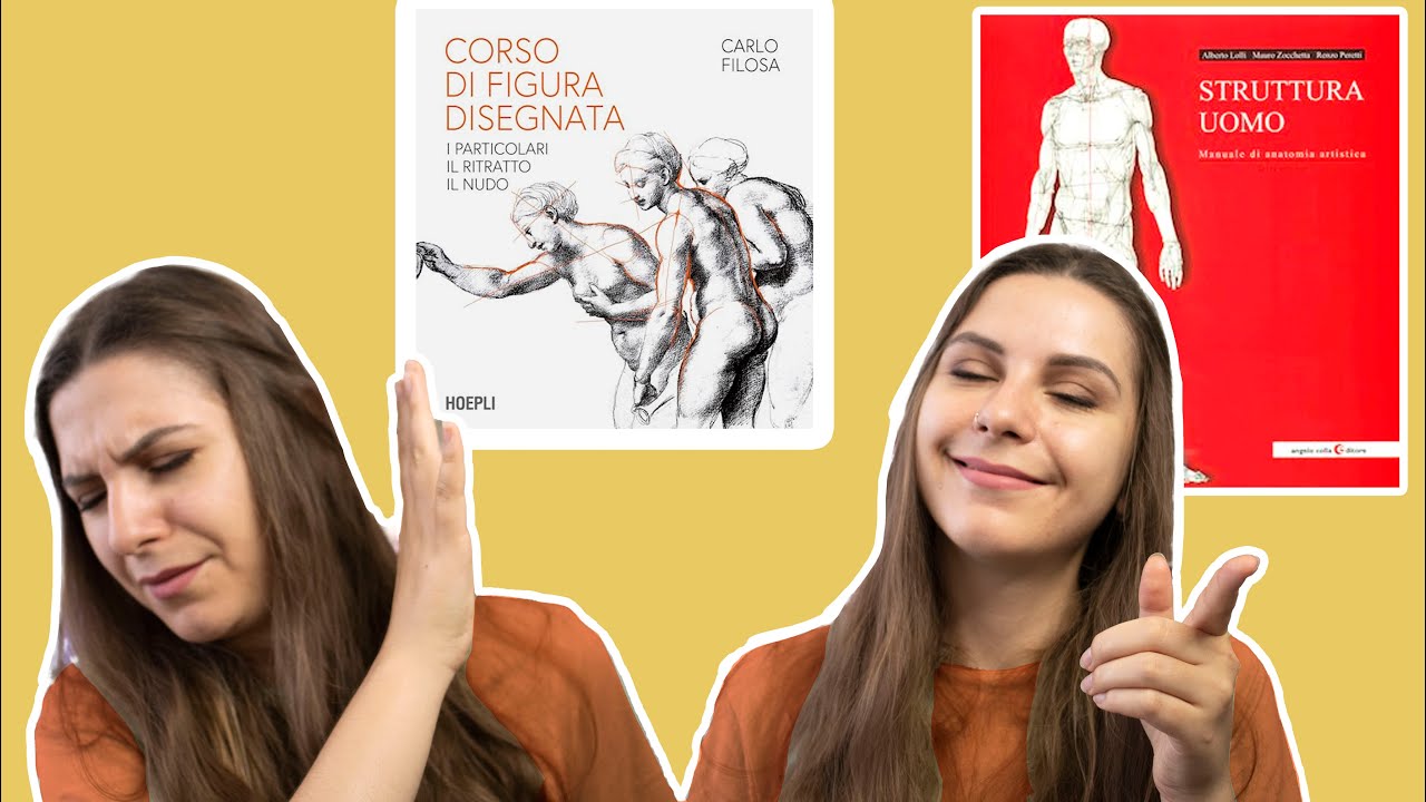 LIBRI PER DISEGNARE IL CORPO UMANO! 📚 Recensione dei manuali di anatomia artistica per il disegno