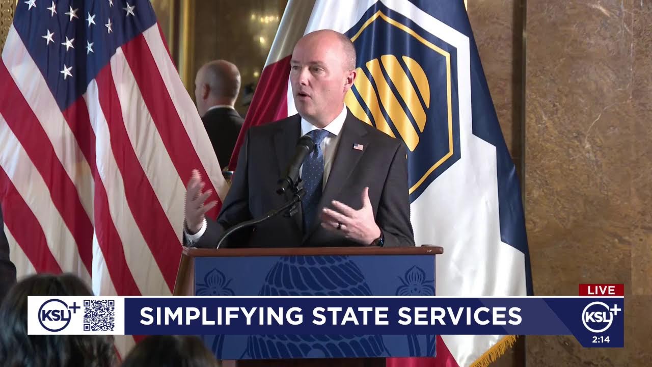Gov. Cox discusses simplifying access to state services