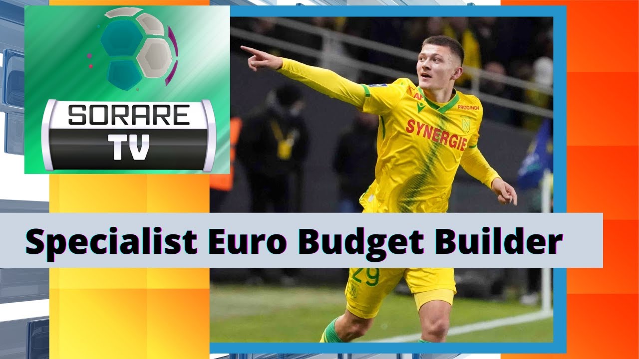 Sorare Budget Builder | Specialist Euro Limited