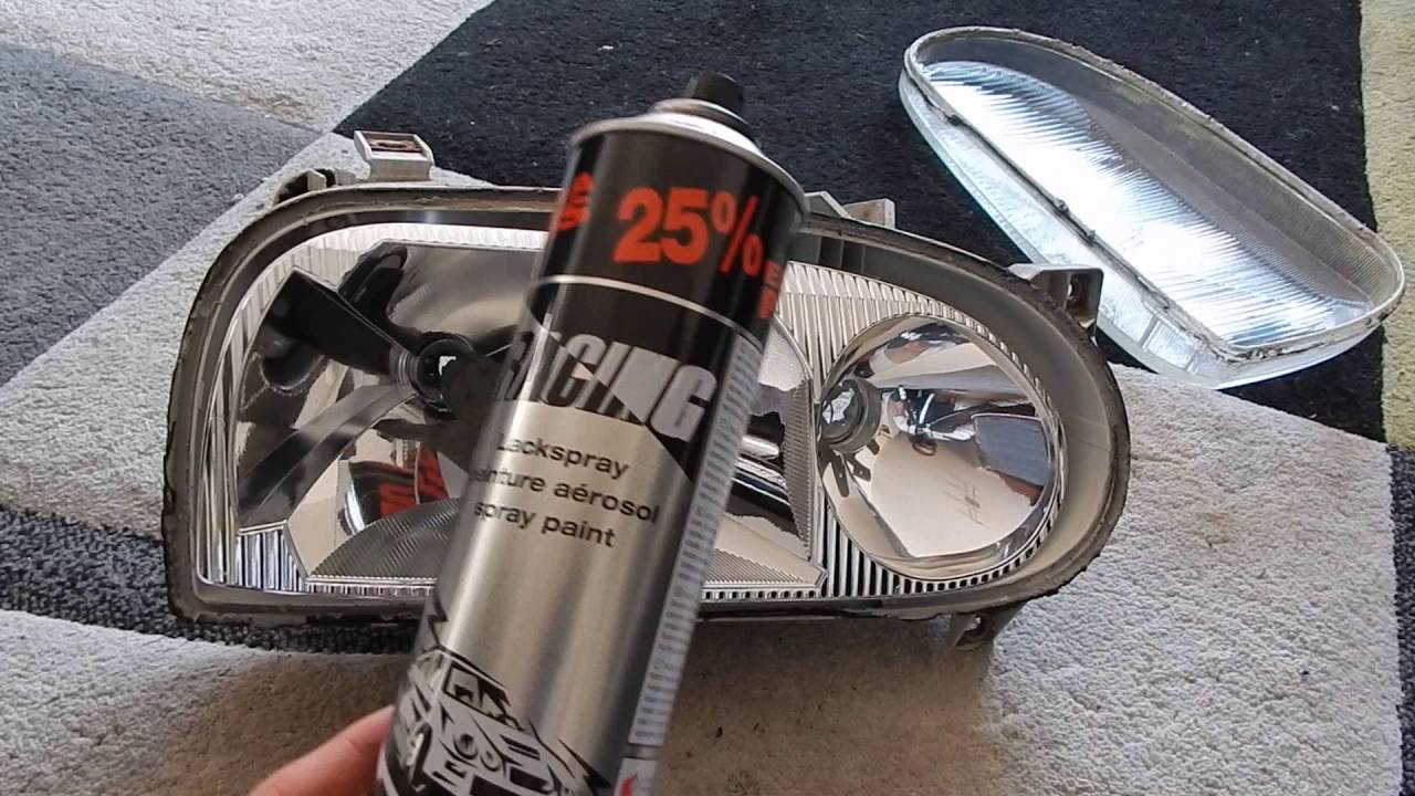 VW GOLF 3 SCHEINWERFER SCHWÄRZEN TUTORIAL / ANLEITUNG