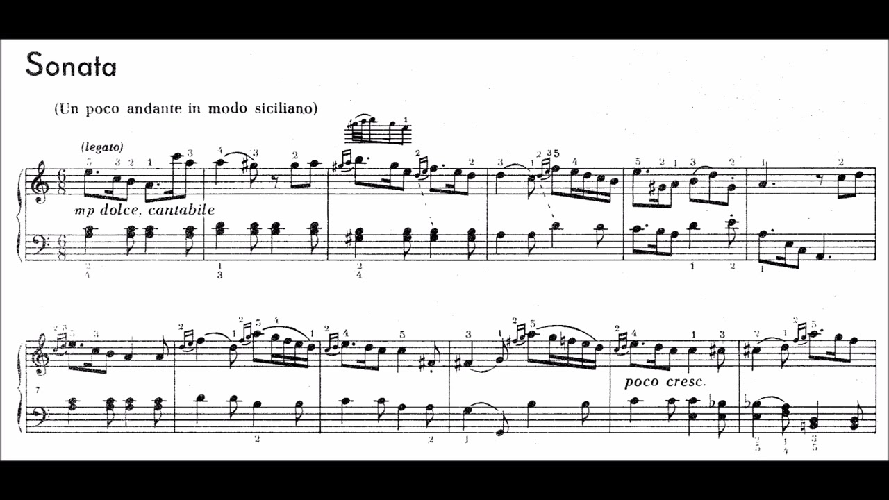 Domenico Cimarosa (1749-1801): Sonata in A Minor