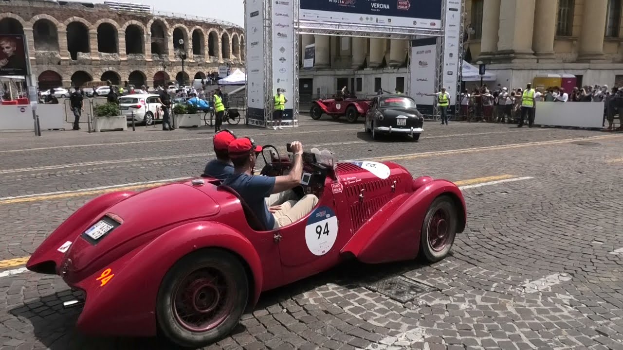 1000 Miglia 2021 - Arriva a Verona la trentanovesima edizione della corsa pi&ugrave; bella del mondo