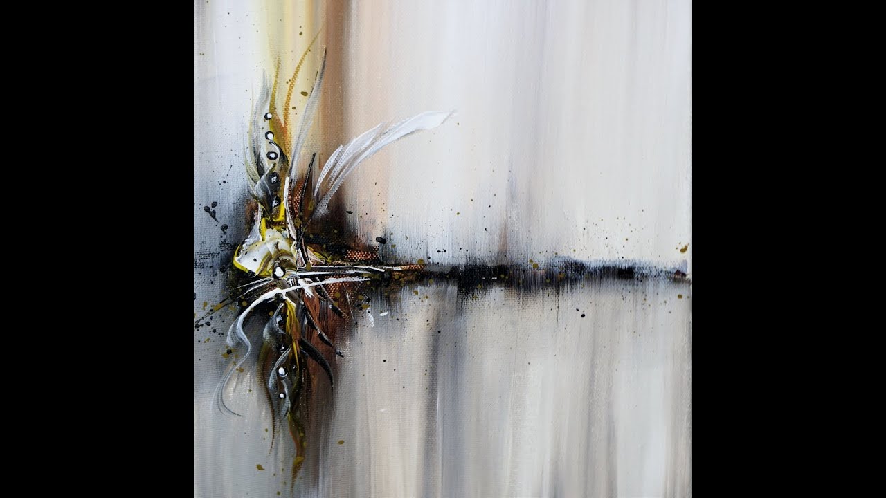 Easy Acrylic Painting/ABSTRACT/Acrylmalerei/Einfach Malen/V318/Saga