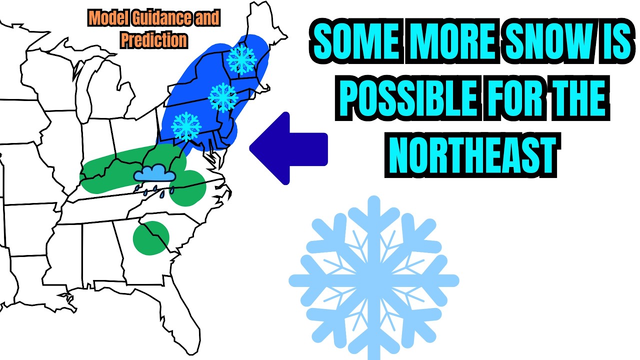 ANOTHER SNOW FOR THE NORTHEAST AGAIN. This is the vid from yesterday.