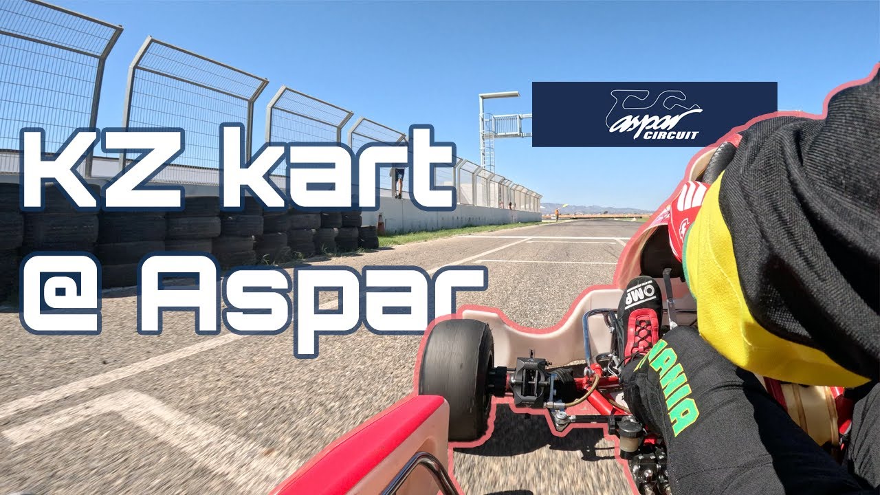 KZ kart practise @ Aspar Circuit