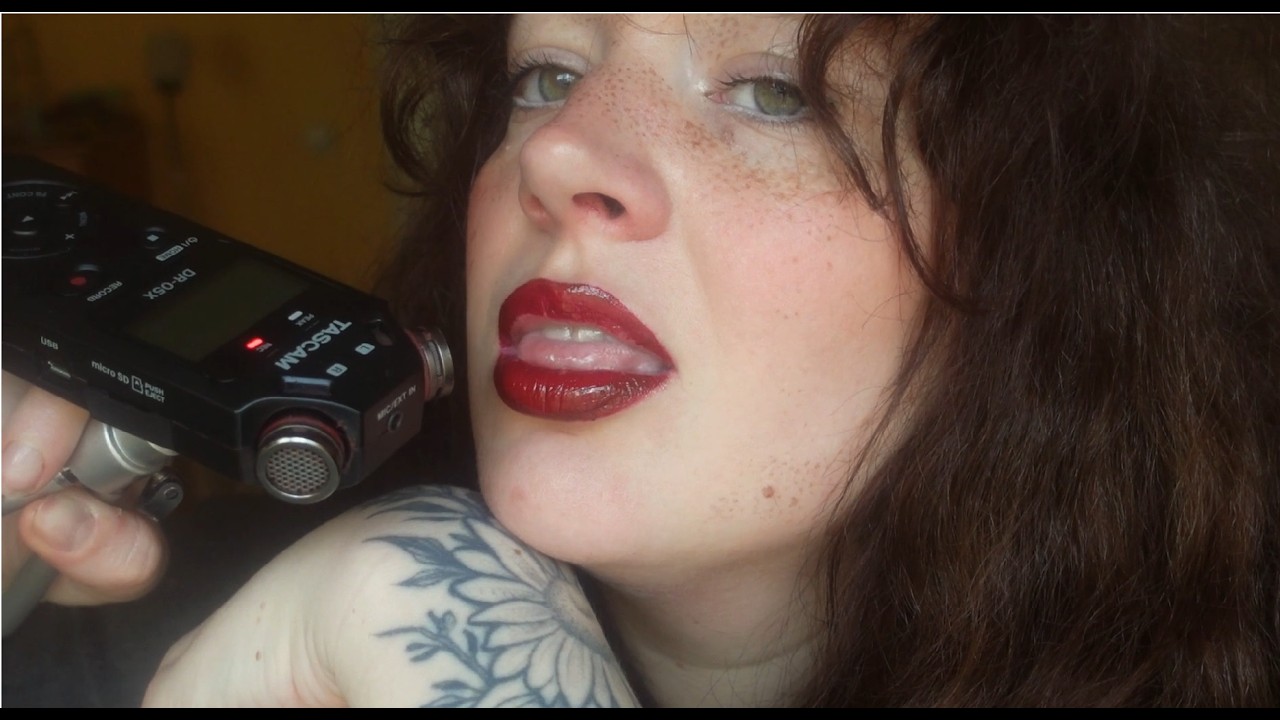 layered wet mouth sounds, no talking ASMR 