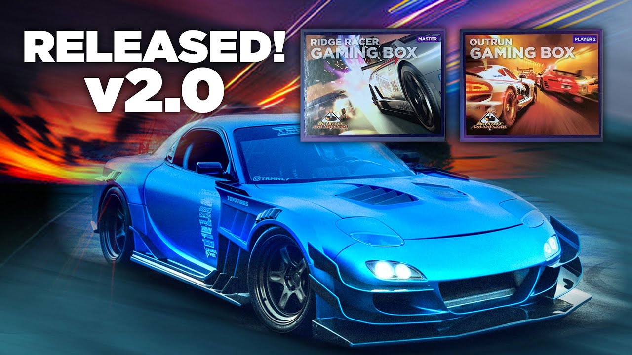 Major Upgrade! Ridge Racer/OutRun Mod Kit v2.0