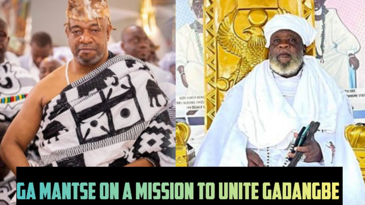 KING TACKIE TEIKO TSURU 11 PAID A CALL ON GBORBU WULOMO-OVERLORD OF THE GADANGBE STATE.