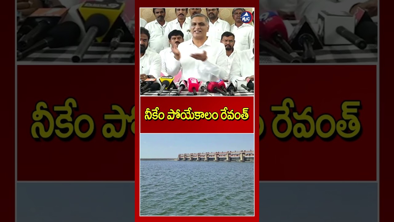 నీకేం పోయేకాలం రేవంత్ ..Harish Rao Serious Fire On CM Revanth Reddy #harishrao #revanthreddy