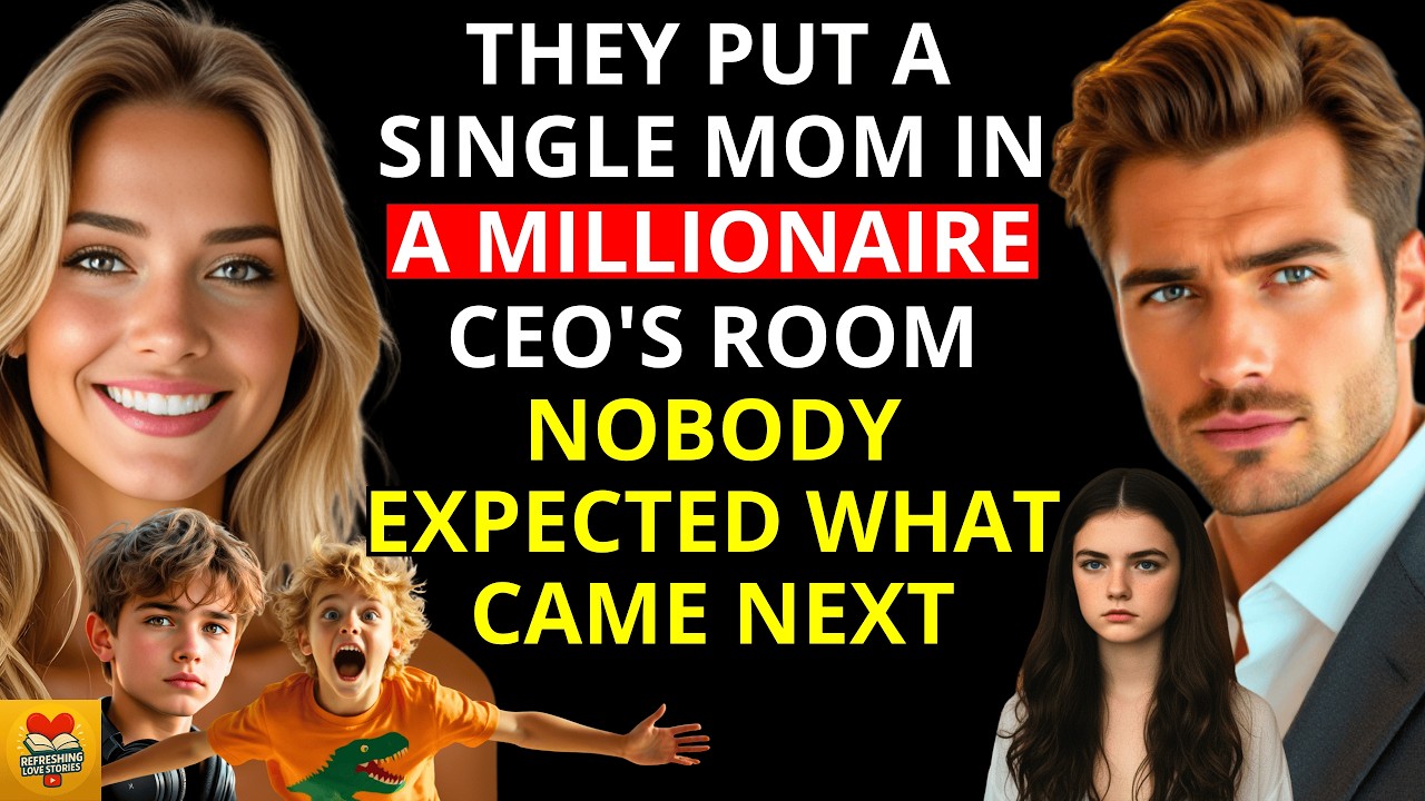 THEY PUT A SINGLE MOM IN A MILLIONAIRE CEO'S ROOM  NOBODY EXPECTED WHAT CAME NEXT