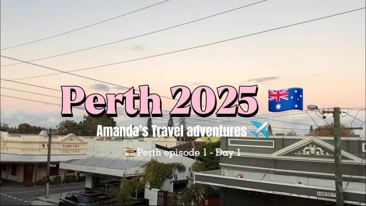 Come explore Perth with Me 🇦🇺 | From airport to Fremantle & Rottnest:  Episode 1 📸