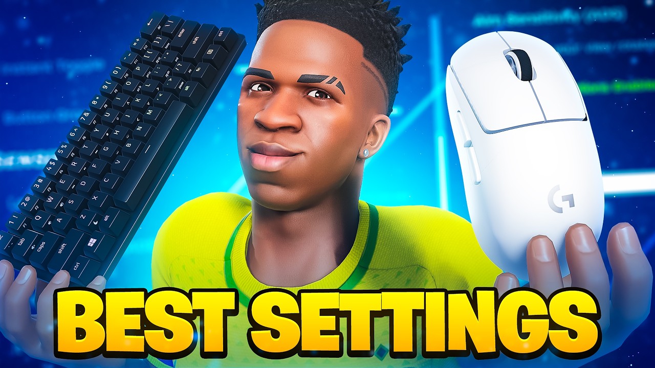 ЛУЧШИЕ настройки клавиатуры и мыши в Fortnite + чувствительность! (2027)