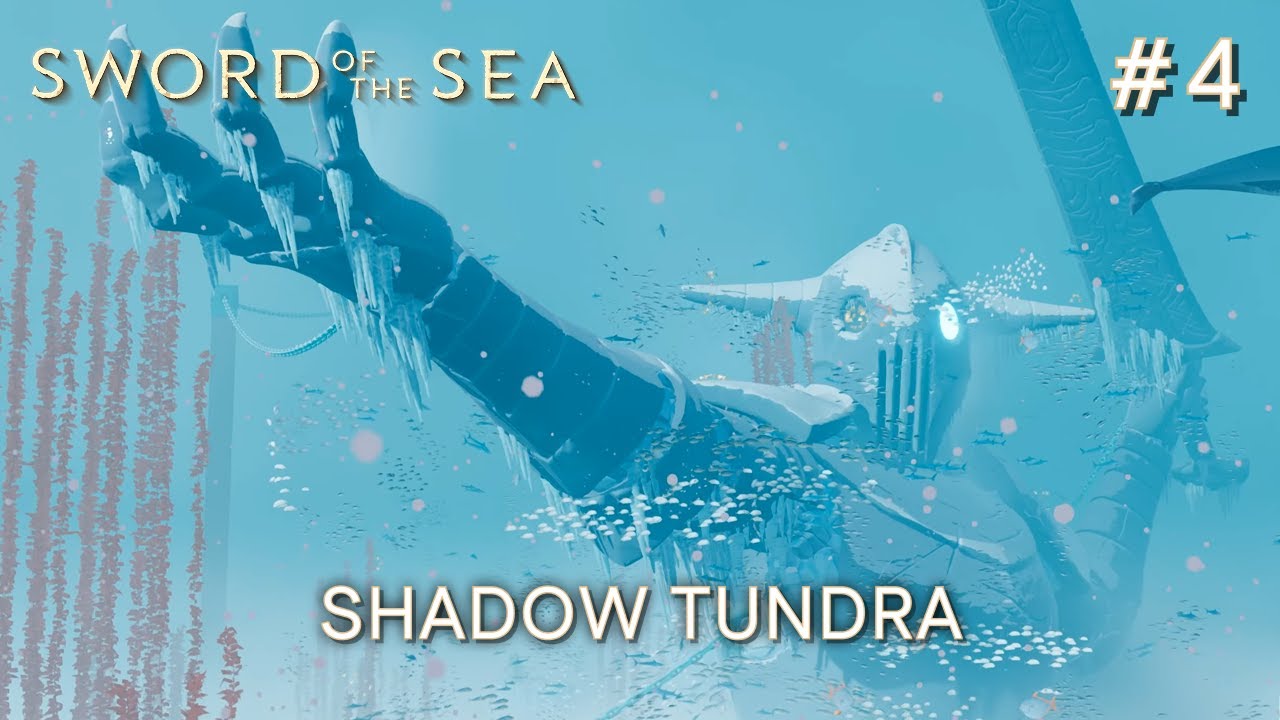 Sword of sea walkthrough #4 - Shadow tundra - All 100% collectibles & trophies
