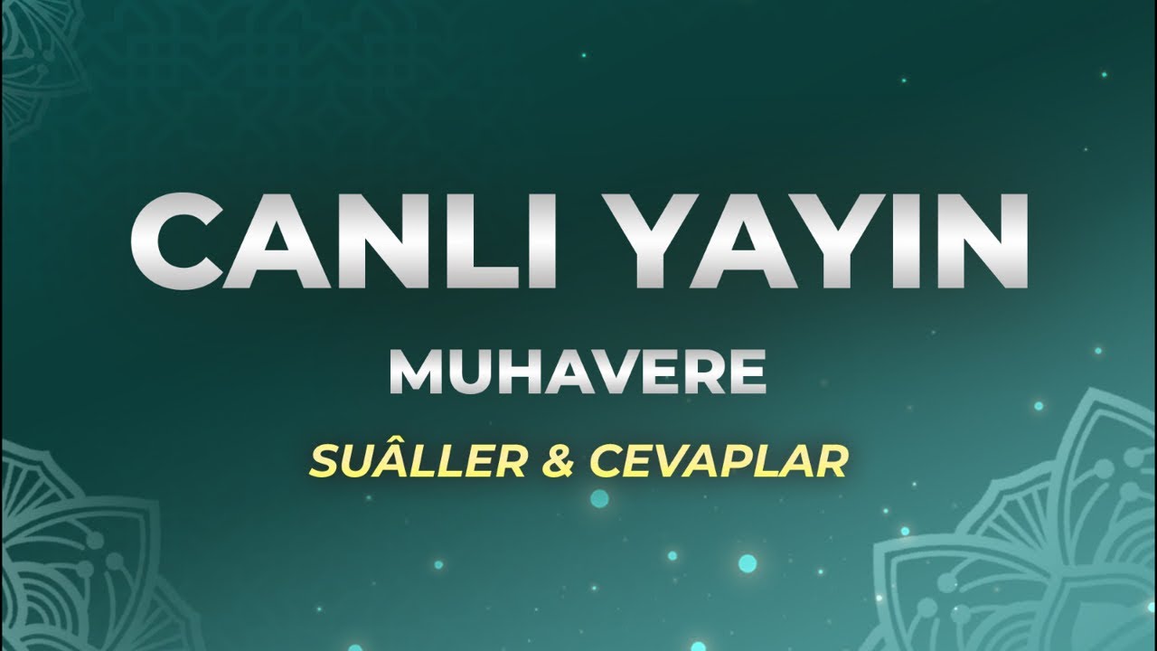 Muhavere & sual ve cevap