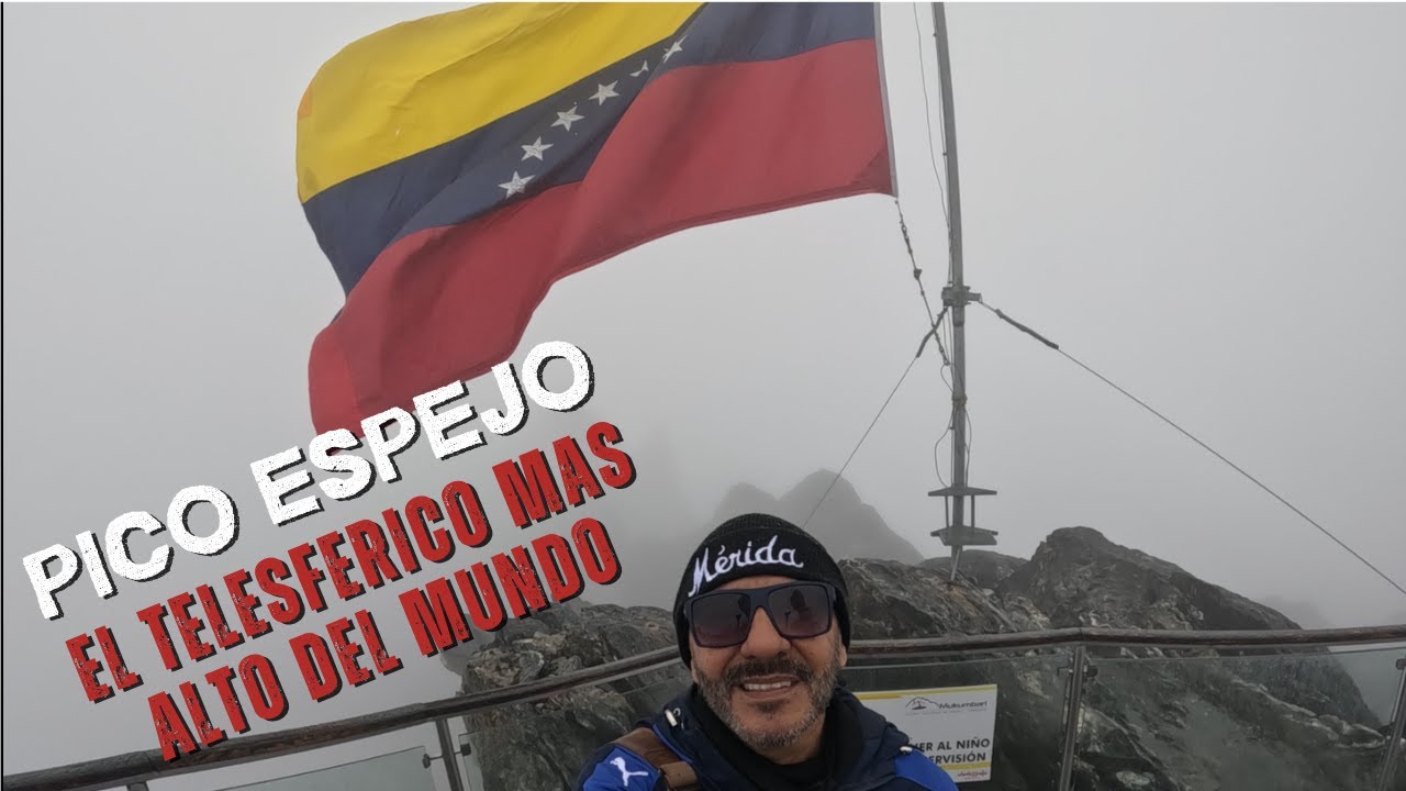 Pico espejo Venezuela a casi 5000 Mts de altura, el telef&eacute;rico mas alto del MUNDO!